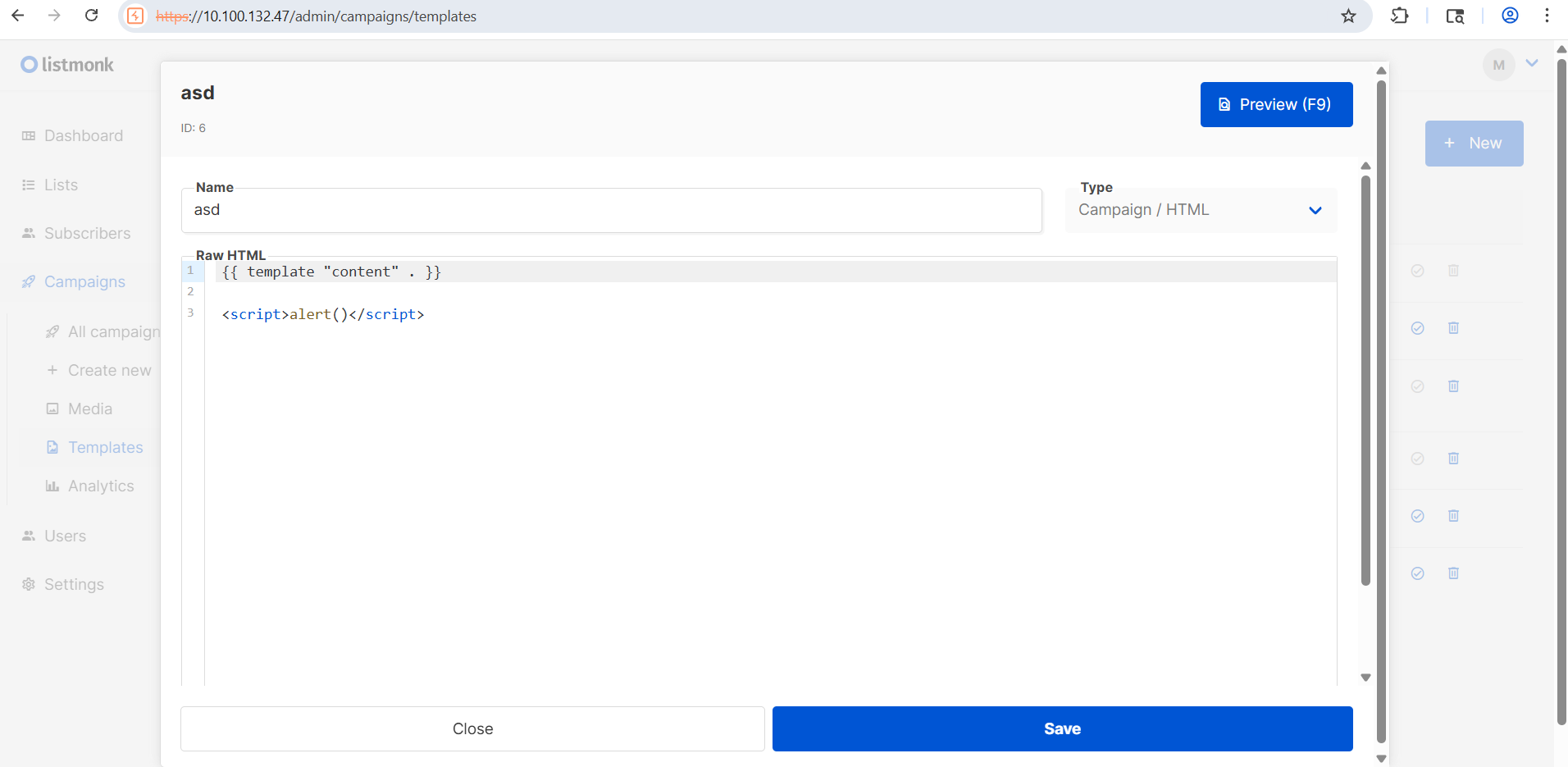 browser_template_editor_with_alert